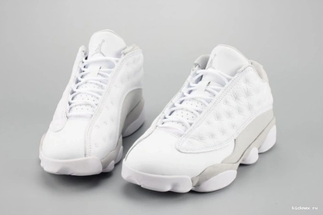 Rep Jordan white LowPure 13 mens Money Air 310810-100 0725